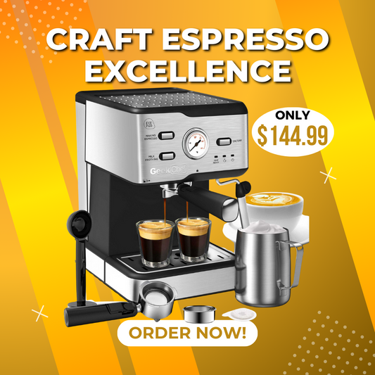 Geek Chef ESE Pod Espresso Machine