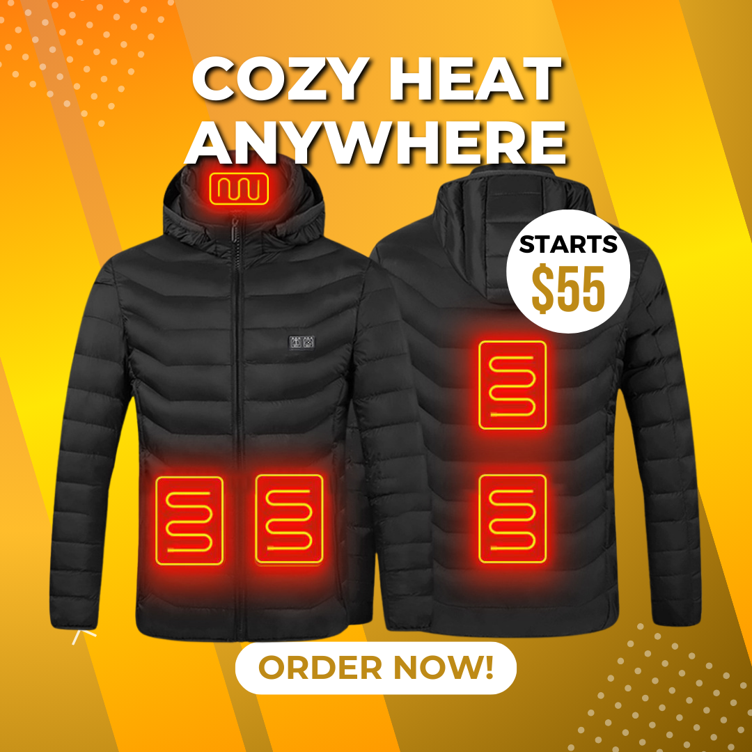 Male And Female Lightweight Electric Padded Jacket Usb Constant Temperature Electric Heating Padded Jacket