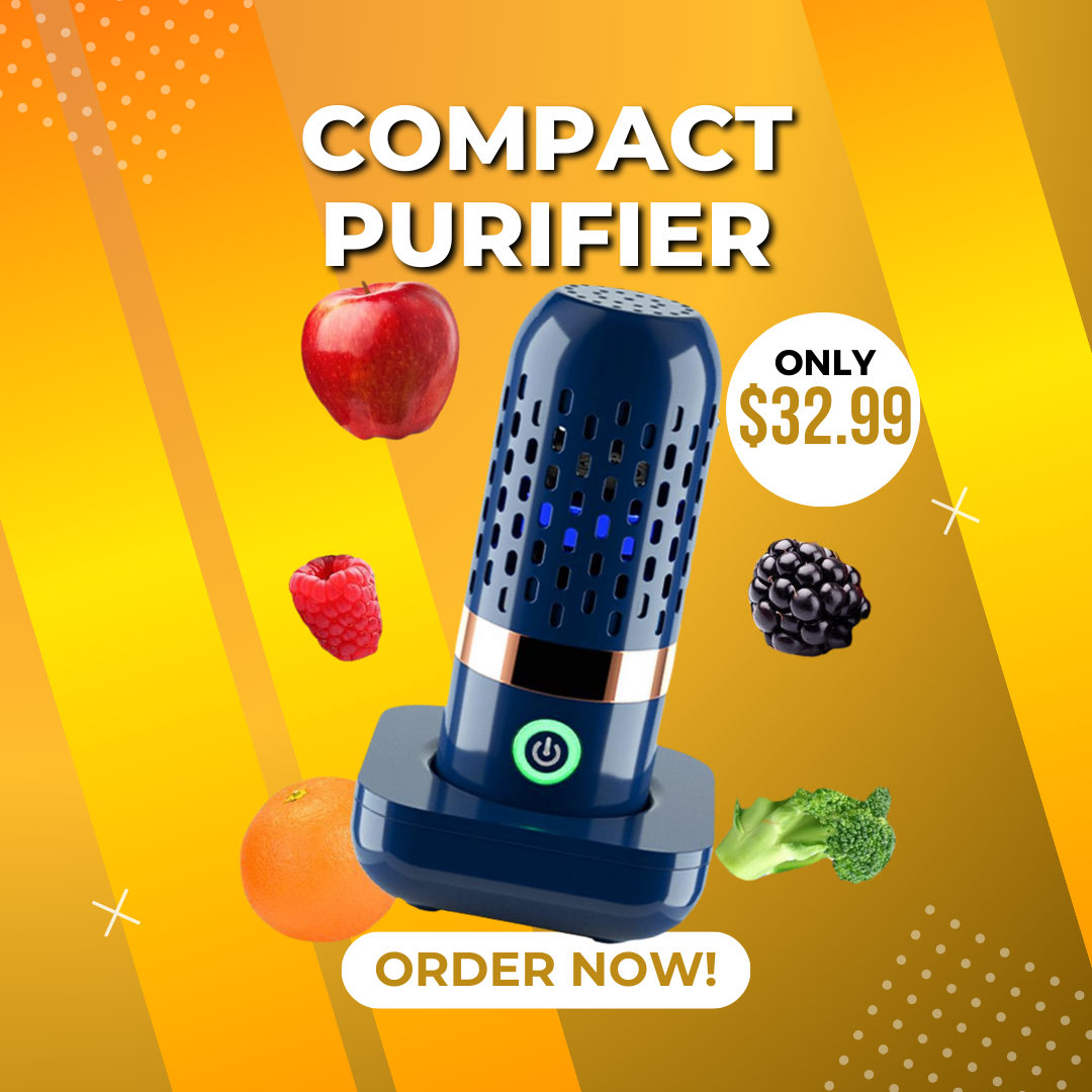 Portable Capsule Fruit & Vegetable Cleaner