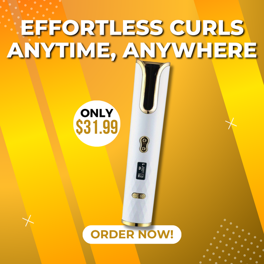 Travel-Friendly Automatic Hair Curler