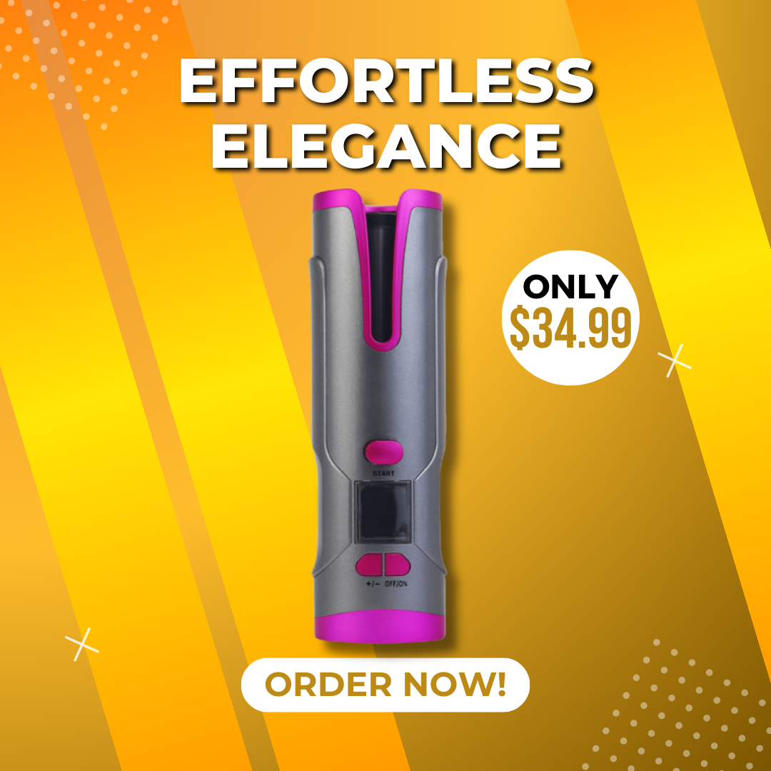 Wireless Automatic Hair Curler