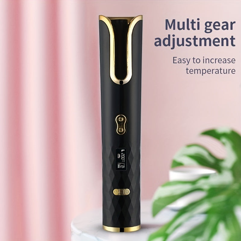 Travel-Friendly Automatic Hair Curler