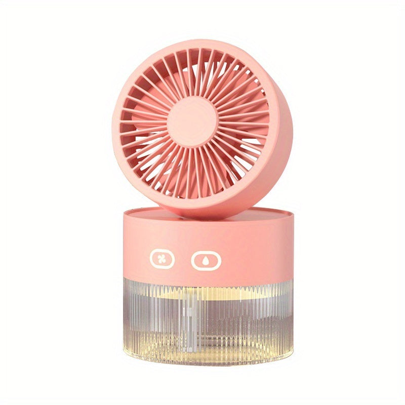 Mini Fan with Water Spray