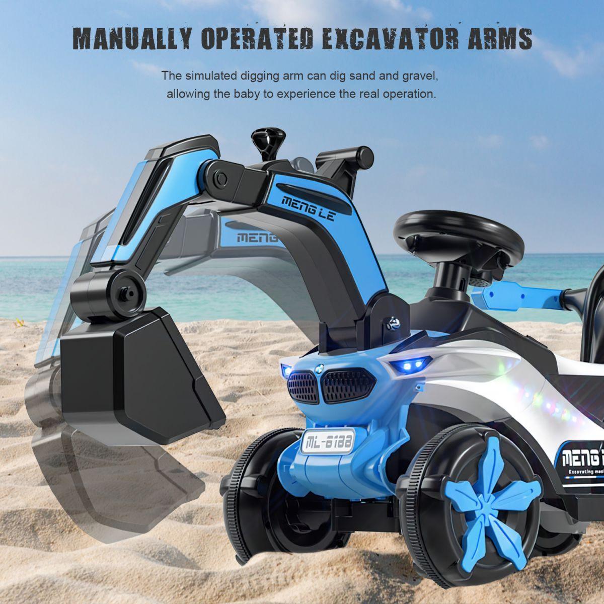 Electric Excavator - Blue