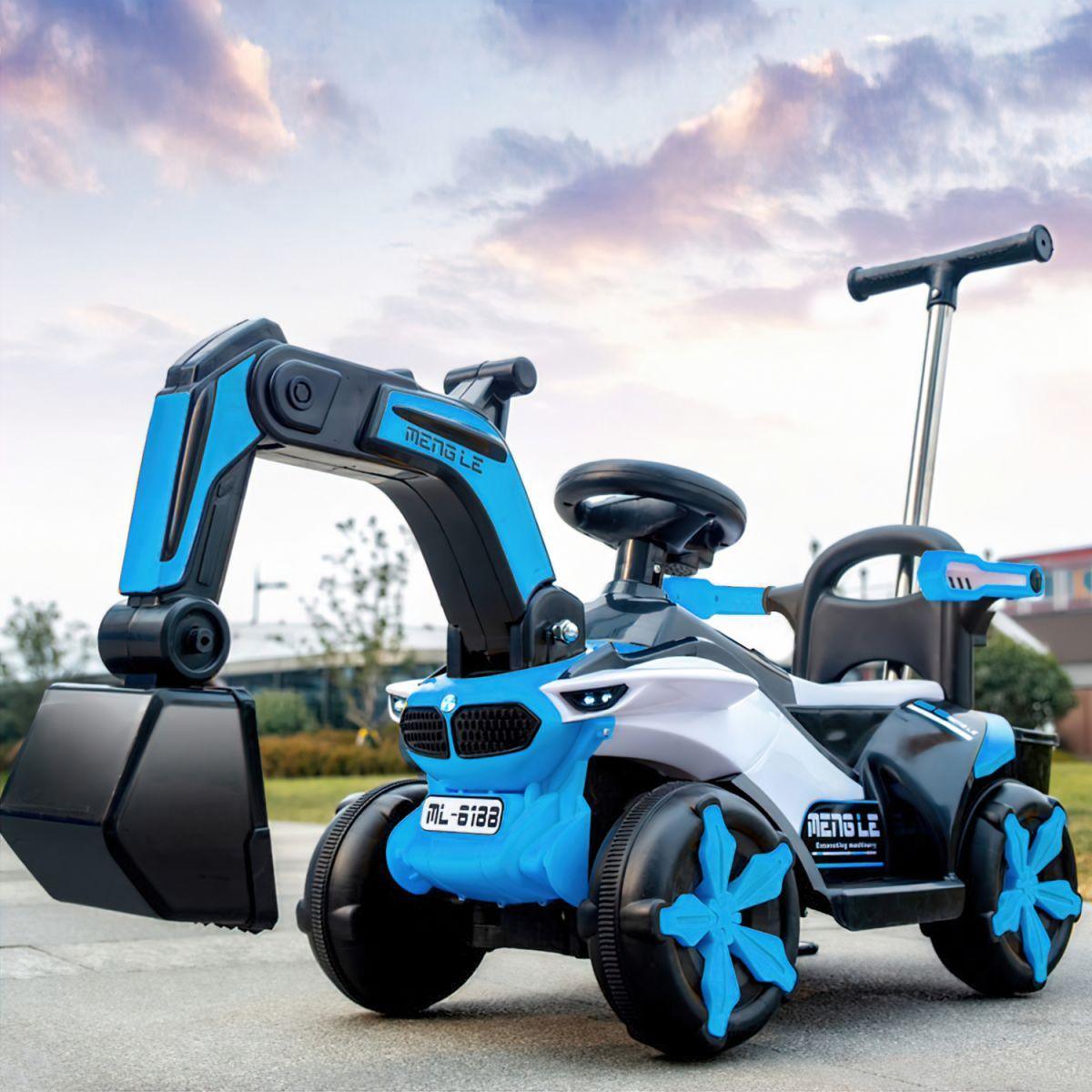 Electric Excavator - Blue