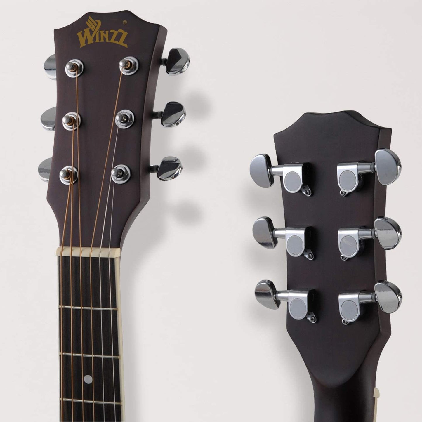 WINZZ 41" Left-Hand Acoustic Guitar Set