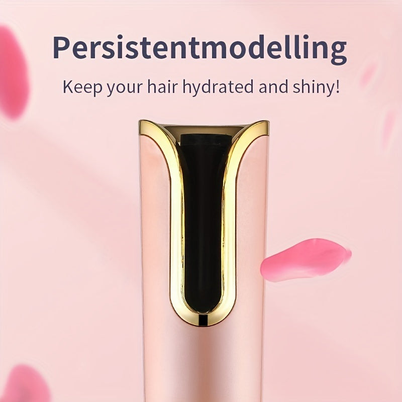 Travel-Friendly Automatic Hair Curler