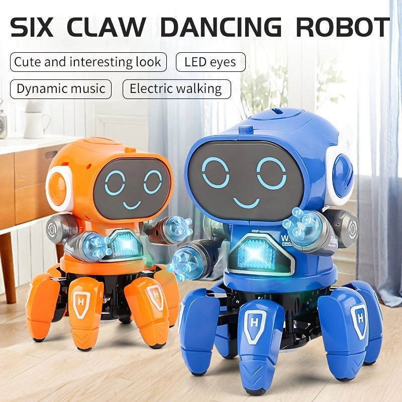 Six-Claw Dancing Robot