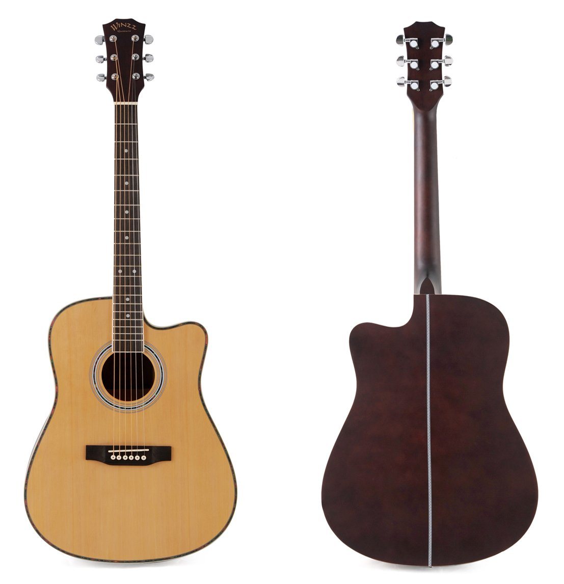 WINZZ 41" Left-Hand Acoustic Guitar Set