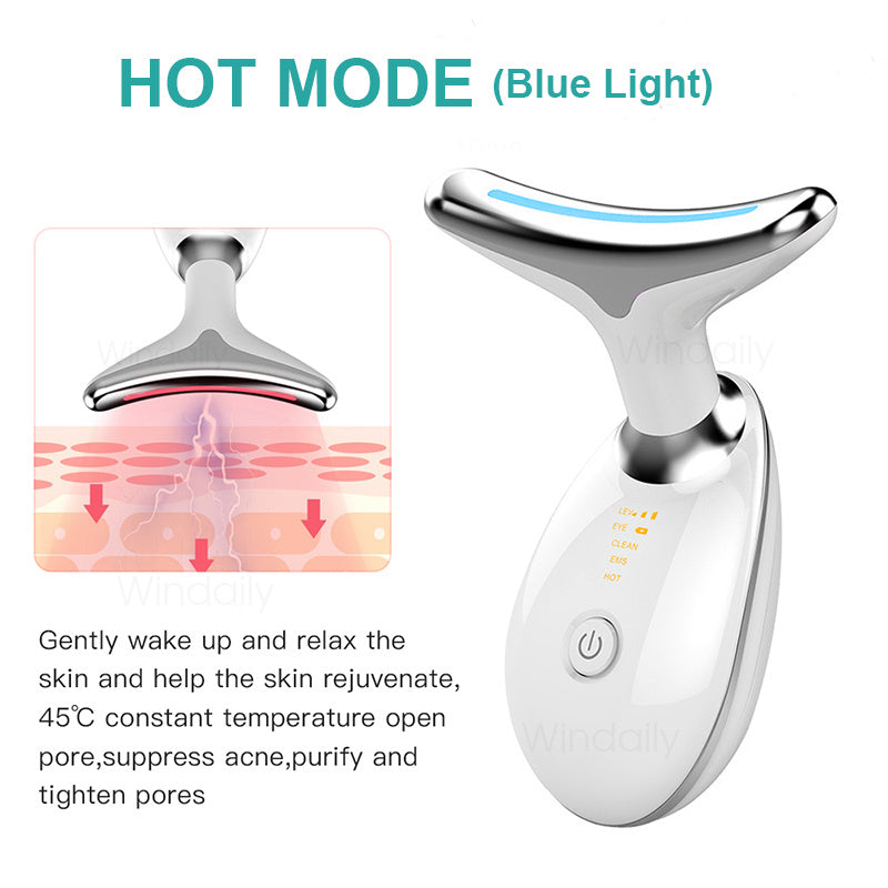 LED Photon Neck & Face Beauty Device