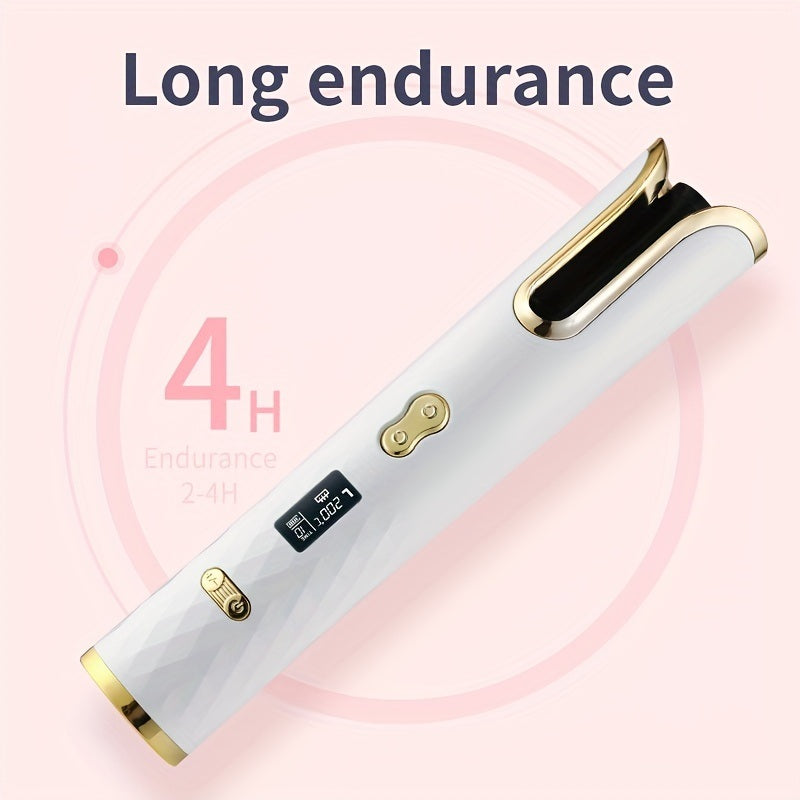 Travel-Friendly Automatic Hair Curler