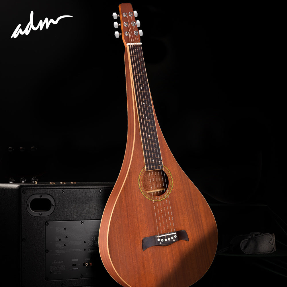 ADM 38"  Hawaiian Acoustic Guitar